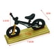 thumbnail image 5 of Bicicleta miniatura de simulación, juguete para casa de muñecas, accesorios para trenes, ferrocarril, hogar. Negro, 5 of 5