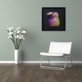 thumbnail image 4 of Trademark Fine Art "Painted Pear II" Canvas Art by Color Bakery Black Matte, Black Frame, 4 of 4