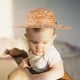 thumbnail image 4 of WORGEOUS Sombrero de paja para niños, gorra para el sol en la playa, sombrero de paja, sombrero de playa tejido de paja, sombrero artesanal de verano, 4 of 8