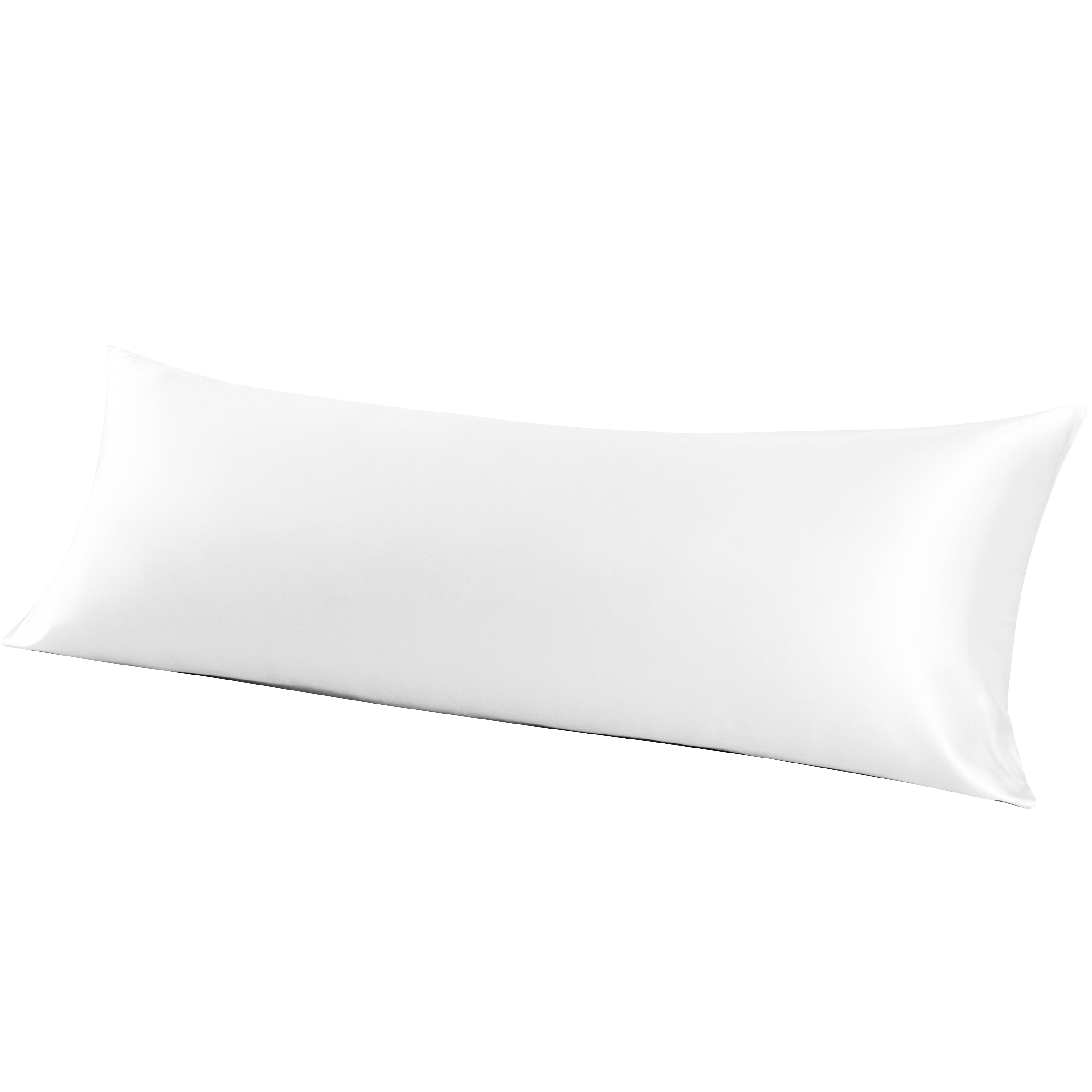 ORGANICTUNE Satin Body Pillowcase for Hair and Skin, Luxurious and