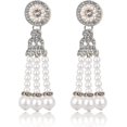 thumbnail image 1 of Pendientes de perlas LANNMXG años 20 colgantes, 1 of 2