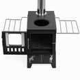 thumbnail image 3 of Lorelo Wood Burning Stove, Folding Portable Wood Stove, Tent Stove for Heating, Camping Stove include Pipes, 3 of 7