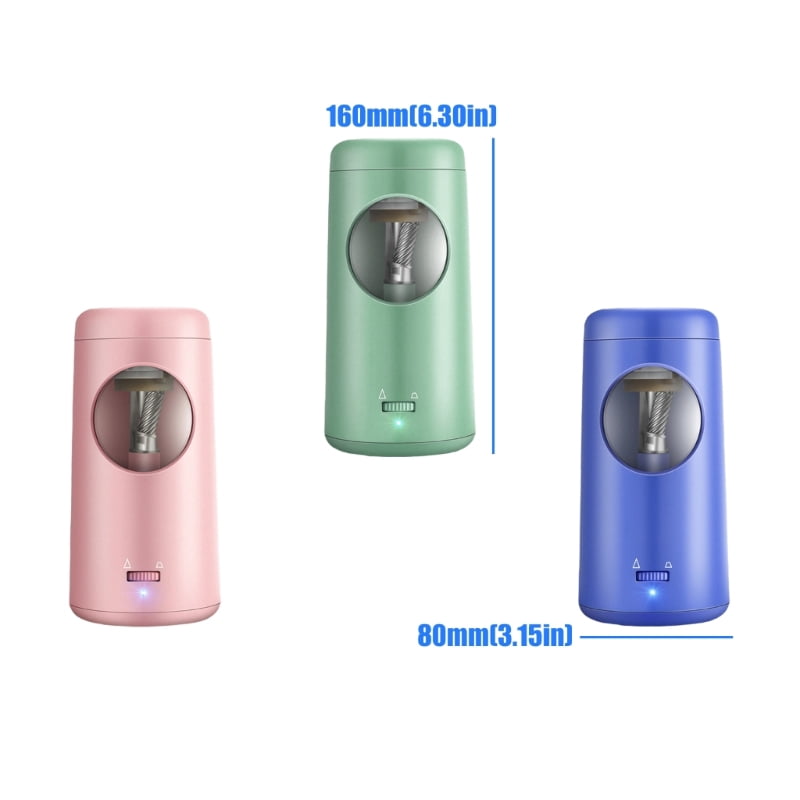Electric Pencil Sharpener Battery Powered Pencil Sharpener Thickness Adjustable