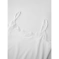 thumbnail image 5 of Women's Lace Trim Basic Camisole Sleeveless Y2K Spaghetti Strap Slim Fit Cami Tops, 5 of 7