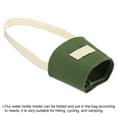 thumbnail image 4 of Uxcell Coffee Cup Sleeve, Water Bottle Holder with Handle Strap, Canvas Water Bottle Carrier Green 3Pack, 4 of 6