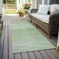 thumbnail image 6 of Addison Rugs Chantille Indoor/Outdoor Transitional Lines Aloe Washable Runner Rug, 2'3" x 7'6", 6 of 6