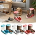 thumbnail image 4 of Zmeidao Automatic Feeder and Waterer Set with Pet Food Bowl Dogs Cats Food Feeder and Water Dispenser Food Water Dispensers for Small Medium Big, 4 of 4