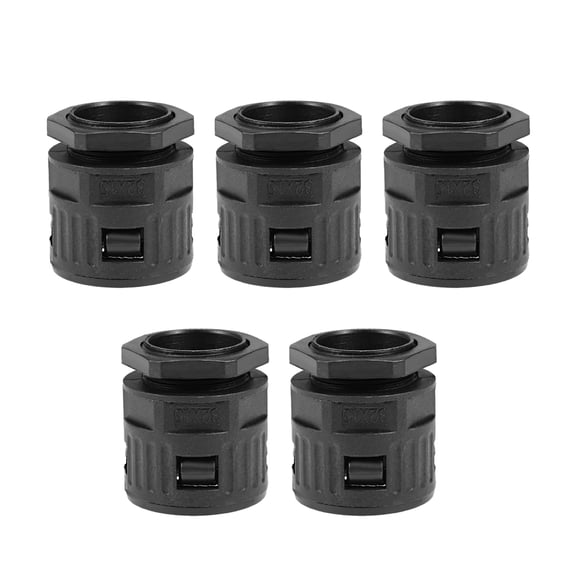 Cable Gland Corrugated Tube Connector AD34.5 Ripple Pipe Joints Pipe Clamp 5 pcs