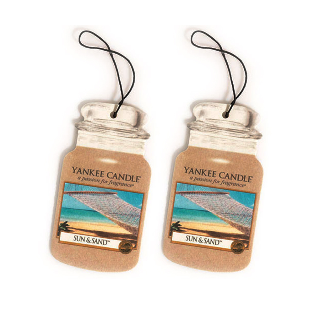 Yankee Candle Car Jar Classic Cardboard Car, Home & Office Hanging Air