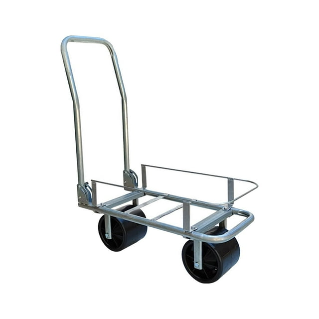DYNWAVECA Folding Hand Cart Portable Hand Truck Garden Shopping Home Farm Multifunctional Foldable Orchard Load Capacity Trolley , Two Wheels