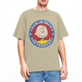 thumbnail image 3 of Camiseta de Peanuts Charlie Brown y Snoopy, divertidas camisetas de algodón para adultos, camisetas de verano de cuello redondo, camisetas de hip hop, ropa holgada de talla grande, 3 of 5