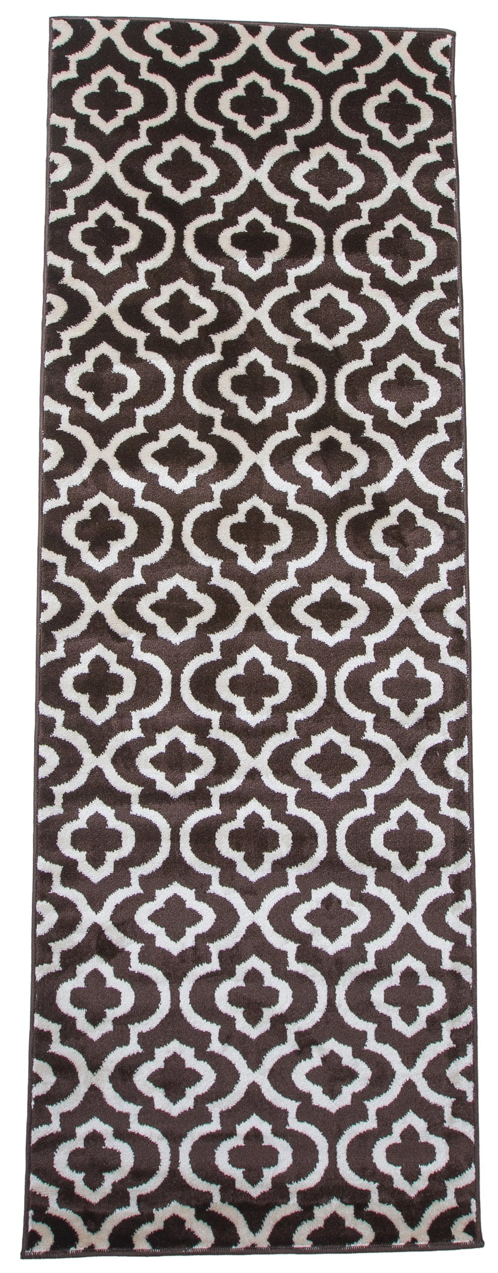 La Brea Area Rug F 7502 BrownCream 3' x 8'
