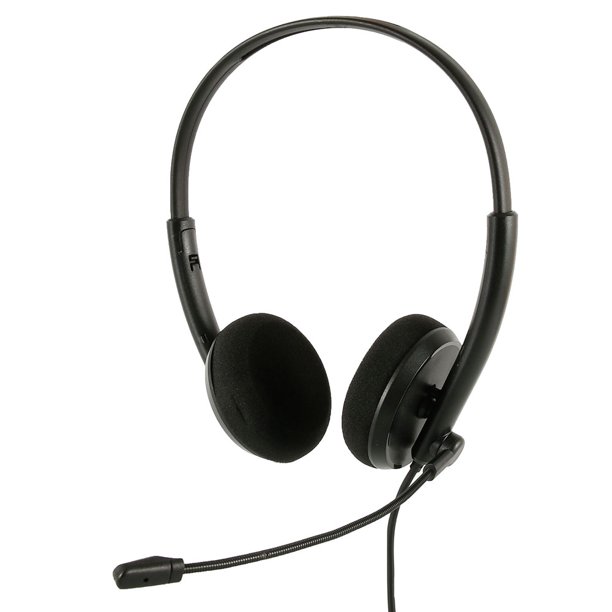 Everso Call Center Telephone Headset with mic Office Business Phone PC
