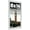 White, variant on 16x8 Black Wood Picture Frame - UV Acrylic, Foam Board Backing, Hanging Hardware
