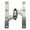 Antique Nickel, variant on deltana 6'' h x 4.5'' w butt/ball bearing single door hinge