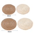 thumbnail image 3 of CNKOO Rattan Placemat Anti-Skidding Heat Resistant Not Easy Deform Braided Straw Table Mat for Home, 3 of 12