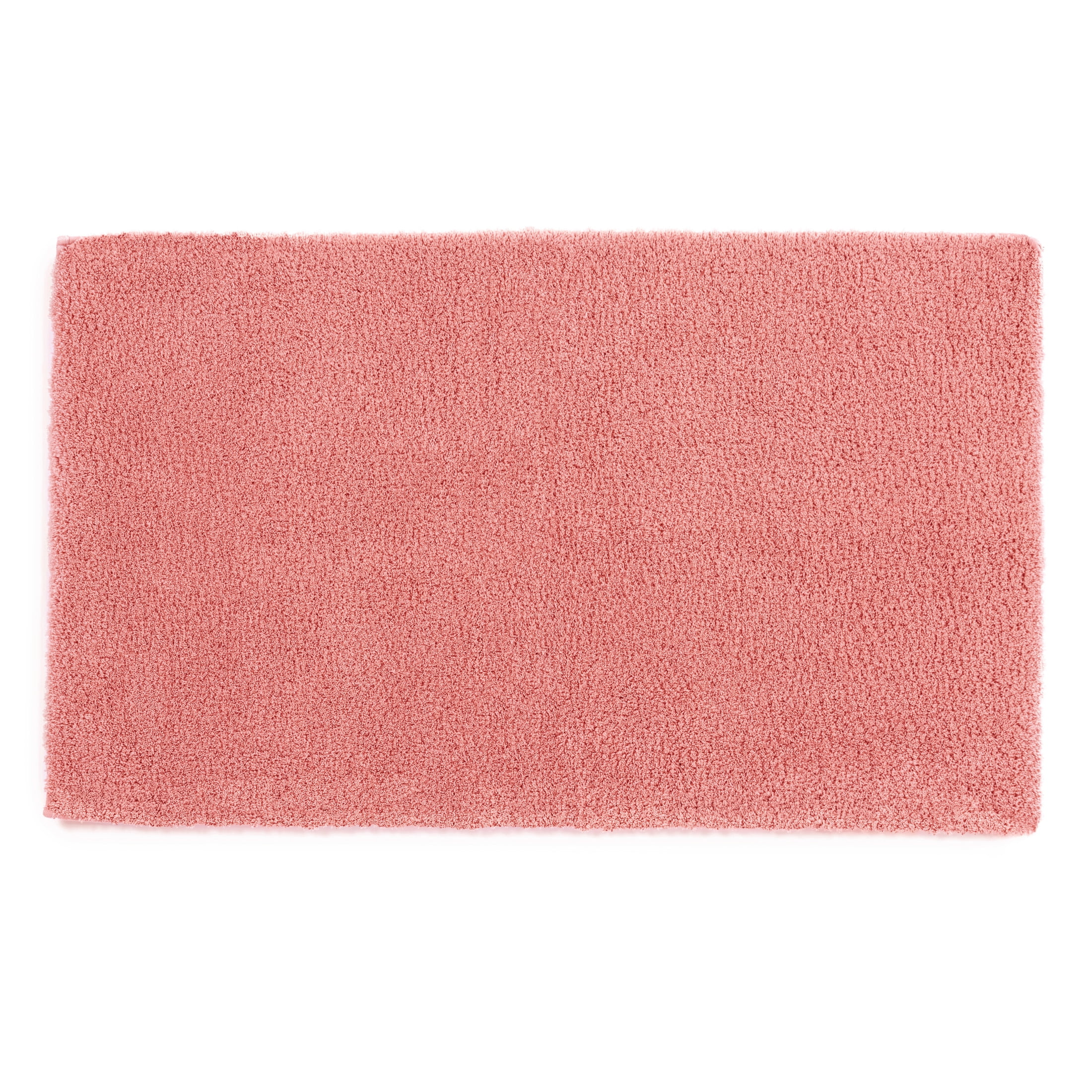 Better Homes & Gardens Ultra Soft Polyester 2 Piece Bath Rug Set , 20" x 34" and 23" x 39", Old Rose
