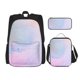 thumbnail image 1 of Fotbe Rainbow Set Escolar 3 en 1 para Niños - Mochila Duradera con Lonchera Aislante y Estuche para Lápices - Mochila Escolar para Niños y Niñas, 1 of 7