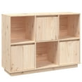thumbnail image 2 of vidaXL Sideboard 110.5x35x80 cm Solid Wood Pine, 2 of 5