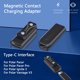 thumbnail image 3 of Jixopn - Cargador magnético USB C para reloj, cable de carga de 90 grados, convertidor de energía para Polar Pacer/Pacer Pro para Ignite 3/Vantage V3, 3 of 8