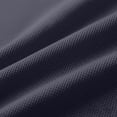 thumbnail image 5 of Rvwovn Men's Quarter-Zip Sweater, Short Sleeve Waffle Textured Knit Lightweight for Casual & Golf Wear, 5 of 5