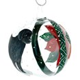 thumbnail image 3 of Newfoundland Dog Glass Ornament – Austrian Glass Blown Hand Painted Art, 3 of 5
