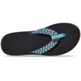 thumbnail image 4 of Teva Women VOYA FLIP PAINT TRACKS BLUE SANDAL, 4 of 6