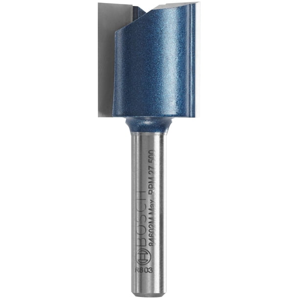 Broca fresadora Bosch 84602MC para madera contrachapada con punta de carburo, 18 mm x 20 mm