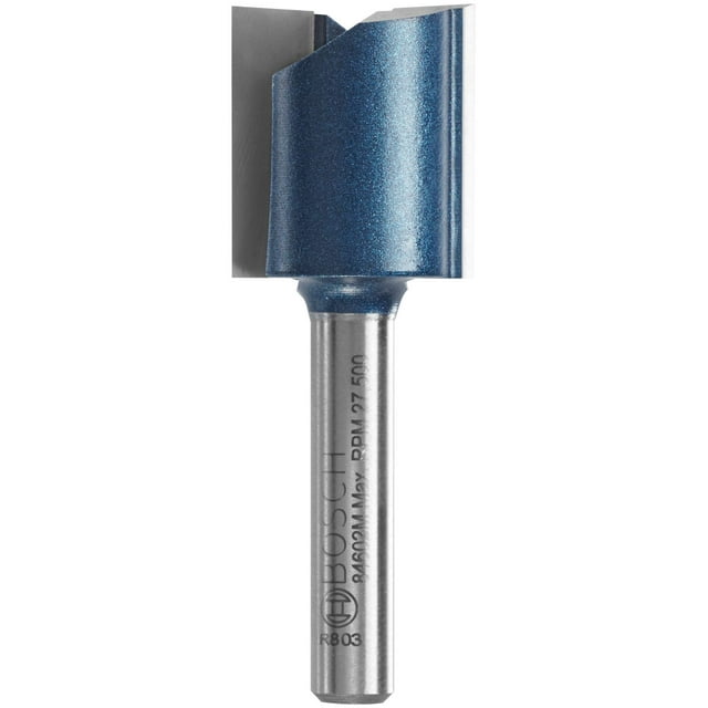Broca fresadora Bosch 84602MC para madera contrachapada con punta de carburo, 18 mm x 20 mm