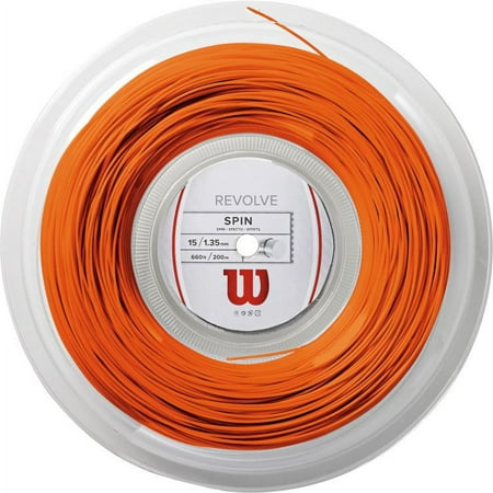 UPC: 0887768318024 | Wilson Revolve Tennis String Reel ( 17G Orange )