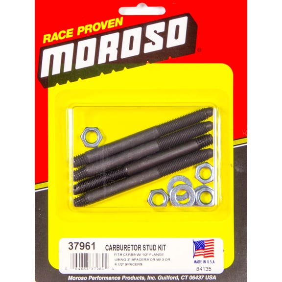 Moroso 37961 Carburetor Stud Kit