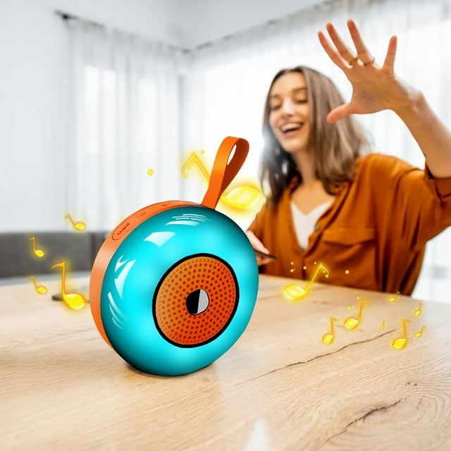 Kabnic Outdoor Bluetooth Speaker Magics Bluetooth Speaker New Magics Led Light Mobile Phone Wireless Card Portable Portable Mini Speaker