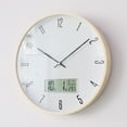 thumbnail image 3 of Lcd Digital Wall Clock With Perpetual Calendar Temperature Clock Diy Accessories, 3 of 7