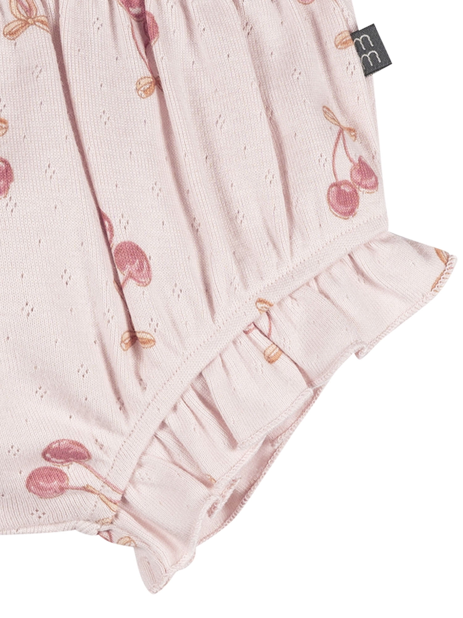 Modern Moments by Gerber Baby Girl Organic Smocked Bloomer Short, Sizes 0/3 Months - 24 Months