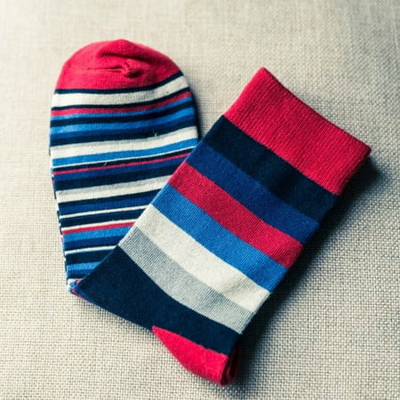 

christmas socks for women 1 Pairs Men s colorful Autumn Fashion color striped so socks in tube casual cotton socks