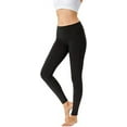 thumbnail image 6 of YUSHOW High Waisted Yoga Pants with Pockets Tummy Control Workout Yoga Leggings for Women Size XL, 6 of 7