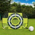 MIGAINO Soccer Goal Net Foldable ImpactResistant Good Resilience