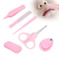 thumbnail image 4 of Baby Earpick, Baby Nail Care Set 5pcs Superficie Fina Esmerilada ABS Mango Hoja Elegante Para La Familia OTVIAP Baby Nail Care Set, 4 of 8