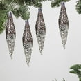 thumbnail image 4 of Fasiaou 3 Packs Glitter Painted Christmas Ornament Set 6pcs Shatterproof Tree Decorations for Holiday Party Home Festive Decor, 4 of 4