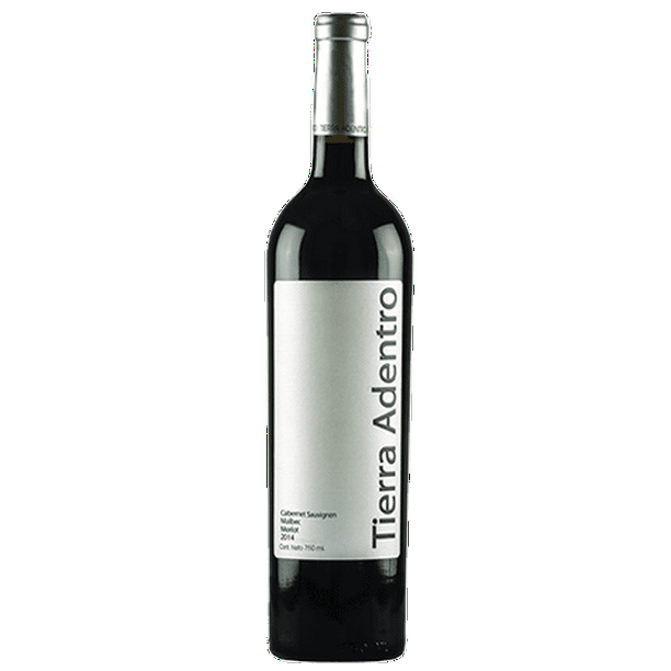 Vino Tinto Tierra Adentro Trivarietal Cabernet Merlot Malbec 750 ml Vid Mexicana Vino Tinto
