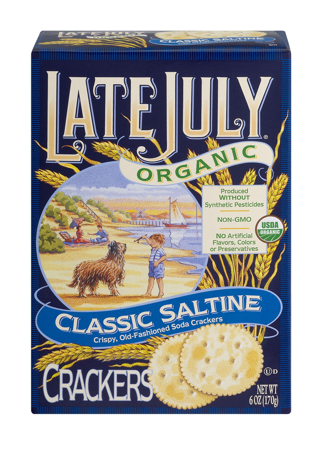 Late july snacks saltine crackers 6oz walmart walmart