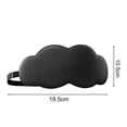 thumbnail image 6 of Tnobhg 6D Sleep Blindfold Cloud Shape Breathable Memory Foam Eye Cover Patch Travel Sleep Eyeshade for Women Men Kids, 6 of 8