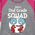 thumbnail image 3 of Dr. Seuss - 2nd Grade Squad - Youth Girls Raglan Graphic T-Shirt, 3 of 6