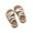White, variant on Krdevn Girls Sandals - Multi-Strap Buckle Detail Comfortable Stylish Footwear for Spring Summer Daily Casual Formal Occasions Activities,10-10.5 Years