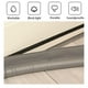 thumbnail image 5 of （grey）Door Draft Stopper Under Door Draft Blocker Insulator Weather Stripping Noise Stopper Strong Adhesive 37" Length, 5 of 5