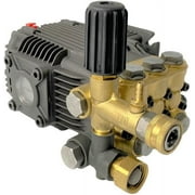 Pressure Gauge 5000 5800PSI 3/8” Quick Connector & Triplex Power Washer Pump 3.1 GPM 3000 psi 6.5 HP 3/4 Shaft For CAT For General For AR For Comet Replaces Mi-T-M 3-0414 3-0297 3-0413
