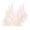 Pink B, variant on WRKEKC Bras for Women 3 Packs Set Solid Color Underwire Lace Plus Size Push Up Thin Breathable Bra European Style
