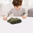 thumbnail image 1 of 1:72 Modelo de tanque SU 85M Modelo de vehículo con ruedas Decoración del hogar Ornamento Kit de construcción de juguetes Collectibles para niños, 1 of 10