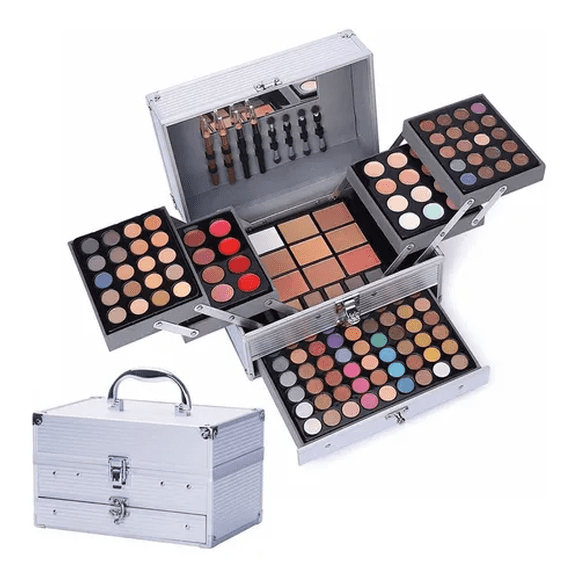 Kit De Maquillaje Paleta Malubero variedad de tipos y colores de maquillaje