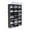 Black/47.25"(W) x 12"(D) x 72"(H), variant on Alvantor 12-Tier 72-Pair Shoe Rack Organizer, 36 Grids Expandable Storage Cabinet Tower Shelf for Heels Boots Slippers, Black